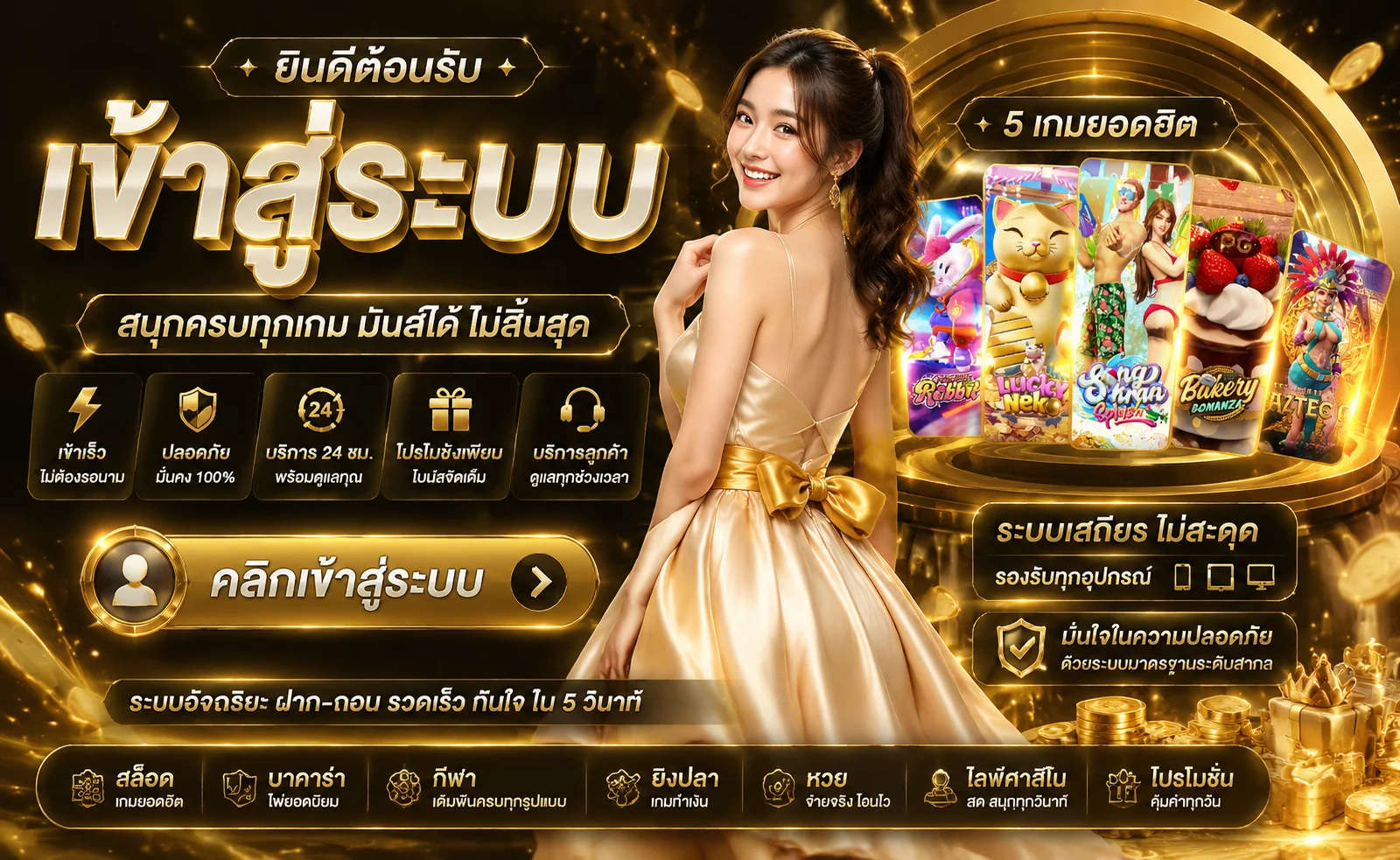 ทดลองเล่นสล็อต PGBET888 ฟรีทุกค่ายไม่ต้องสมัครสมาชิก
